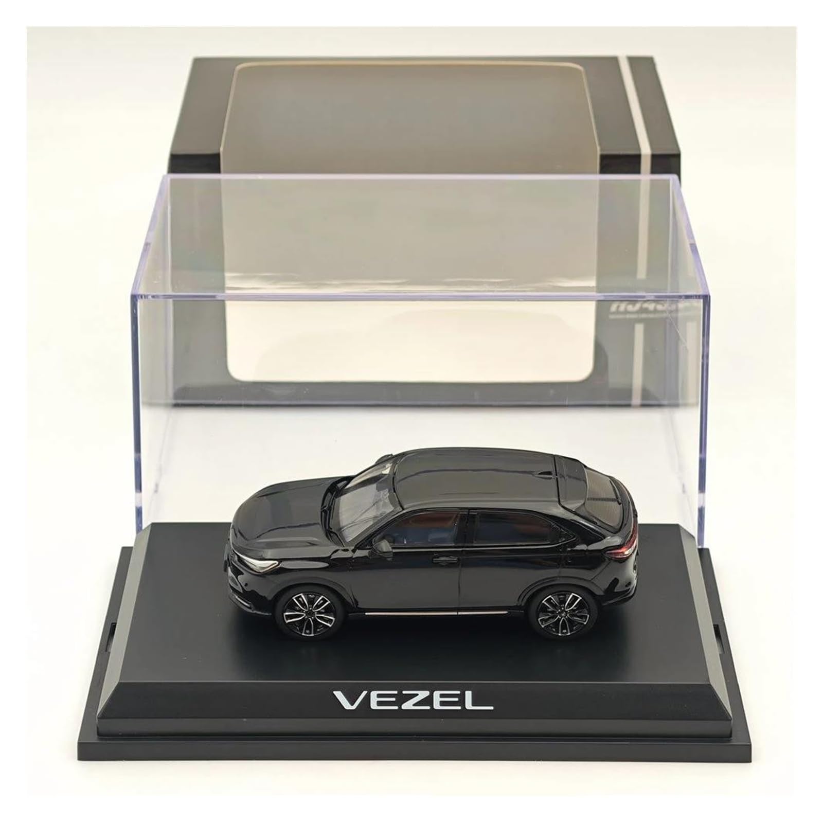 Amazon | ミニカー 1:43 ヴェゼル クリスタルブラックパール